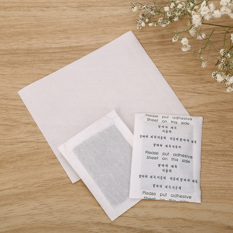 "Detoxify, Rejuvenate, and Unwind with Korean Foot Detox Patches - Effortless Wellness While You Sleep!"