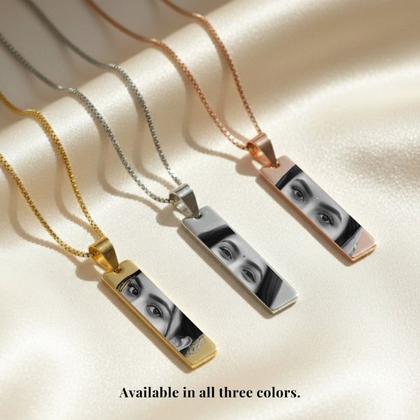 Soul Gaze Custom Portrait Necklace