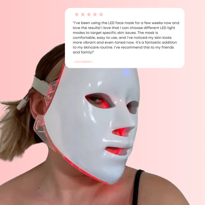 Glow Sculpt LED Red Light Therapy Face Mask