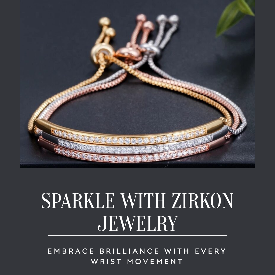 "Embrace Brilliance with Zirkon: Sparkle with Every Wrist Movement!"