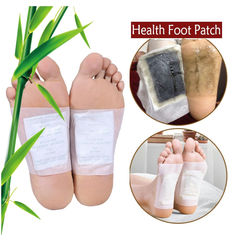 "Detoxify, Rejuvenate, and Unwind with Korean Foot Detox Patches - Effortless Wellness While You Sleep!"