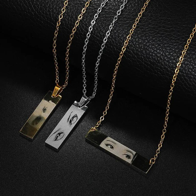 Soul Gaze Custom Portrait Necklace