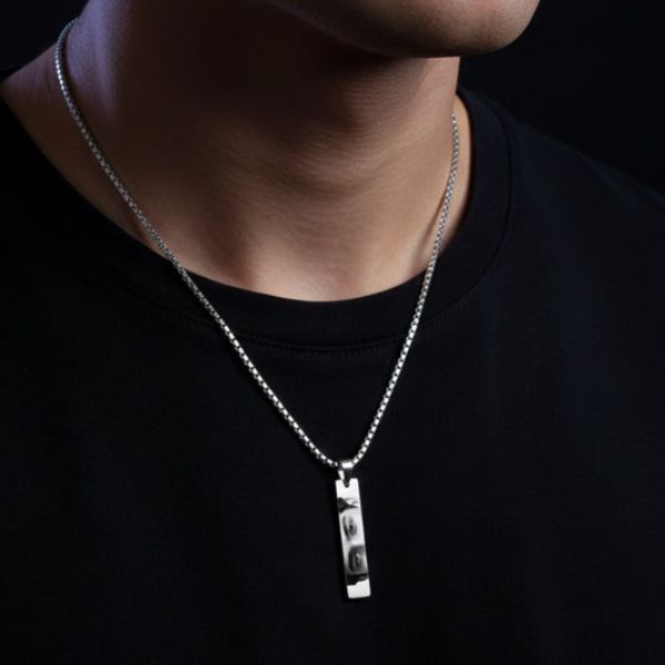 Soul Gaze Custom Portrait Necklace