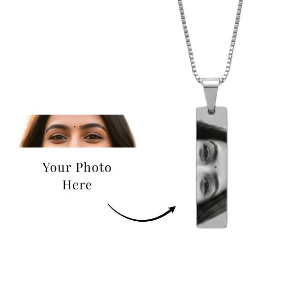 Soul Gaze Custom Portrait Necklace
