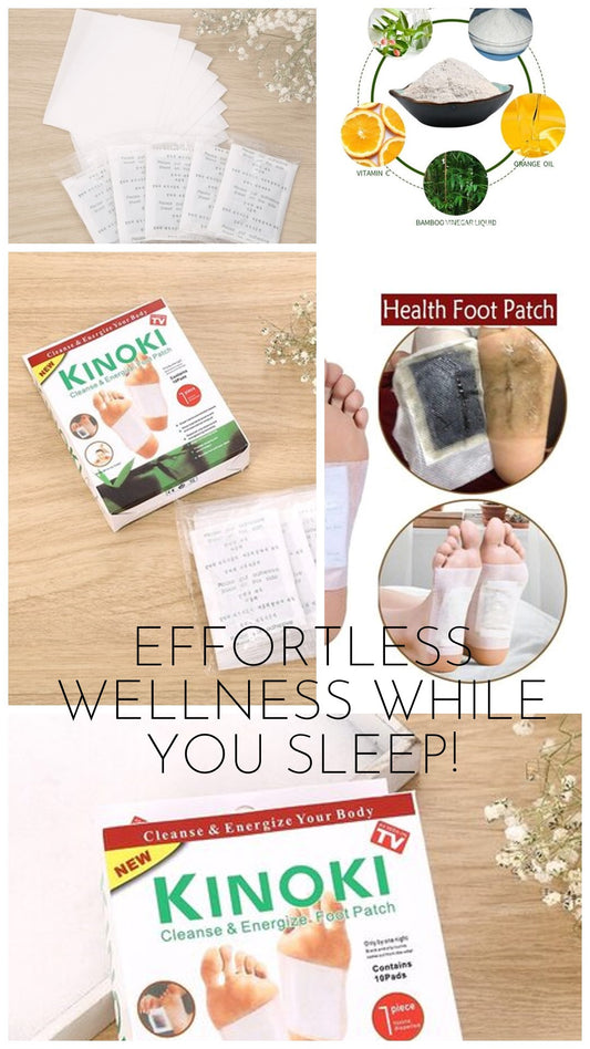 "Detoxify, Rejuvenate, and Unwind with Korean Foot Detox Patches - Effortless Wellness While You Sleep!"